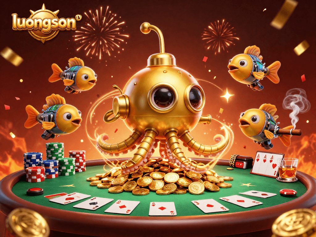 Experience thrilling gameplay at luongson tv with vibrant poker action and lively casino elements.