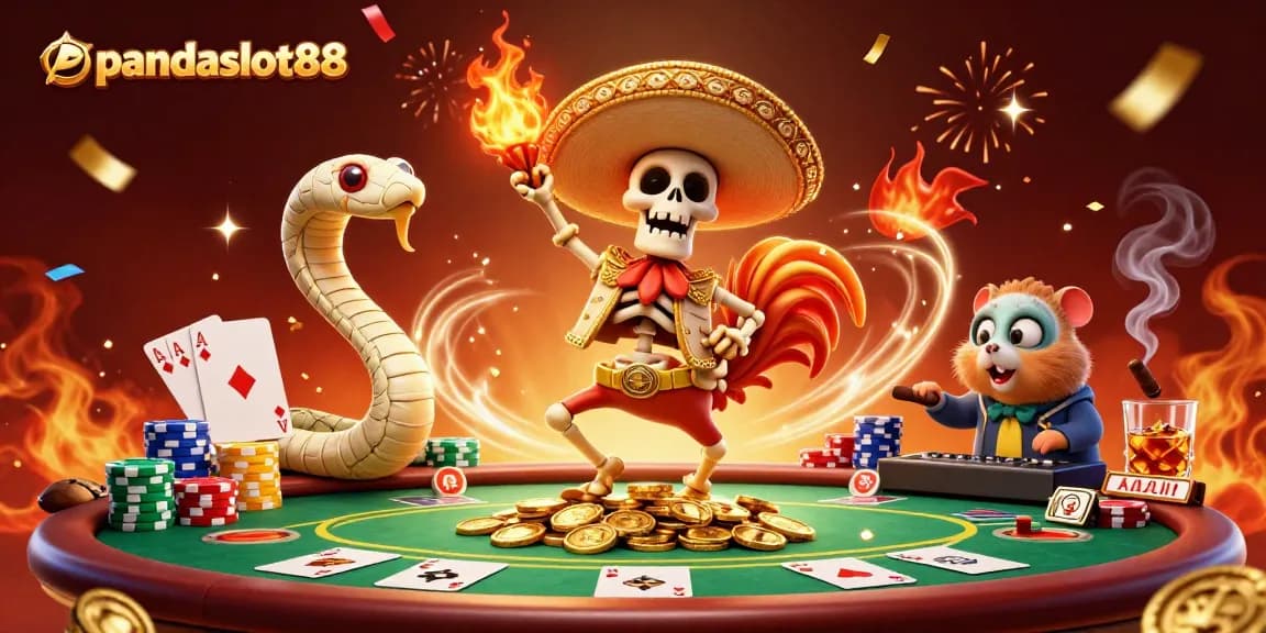 Permainan seru di pandaslot88 dengan karakter unik dan suasana kaya aksi, menangkan jackpot hari ini!