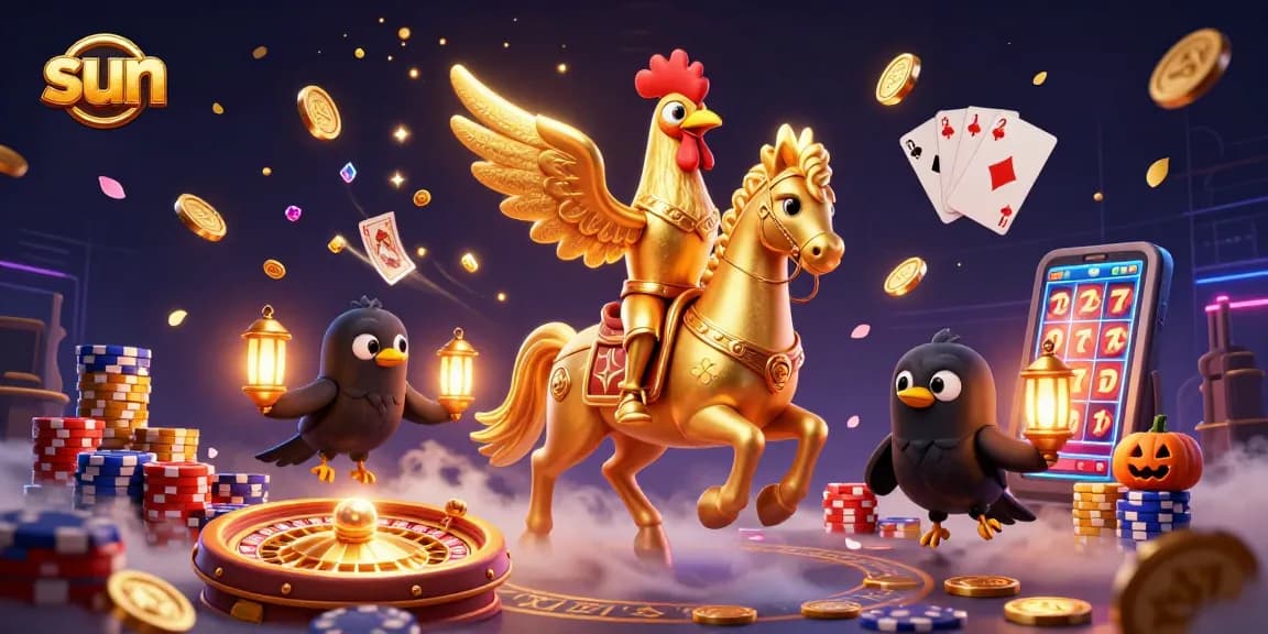 Spin your wins with sun-themed casino games featuring vibrant, dynamic 3D elements.
