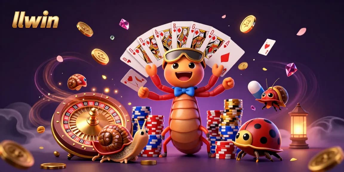 Experience thrilling gaming moments at llwin with a dynamic 3D casino scene filled with excitement.