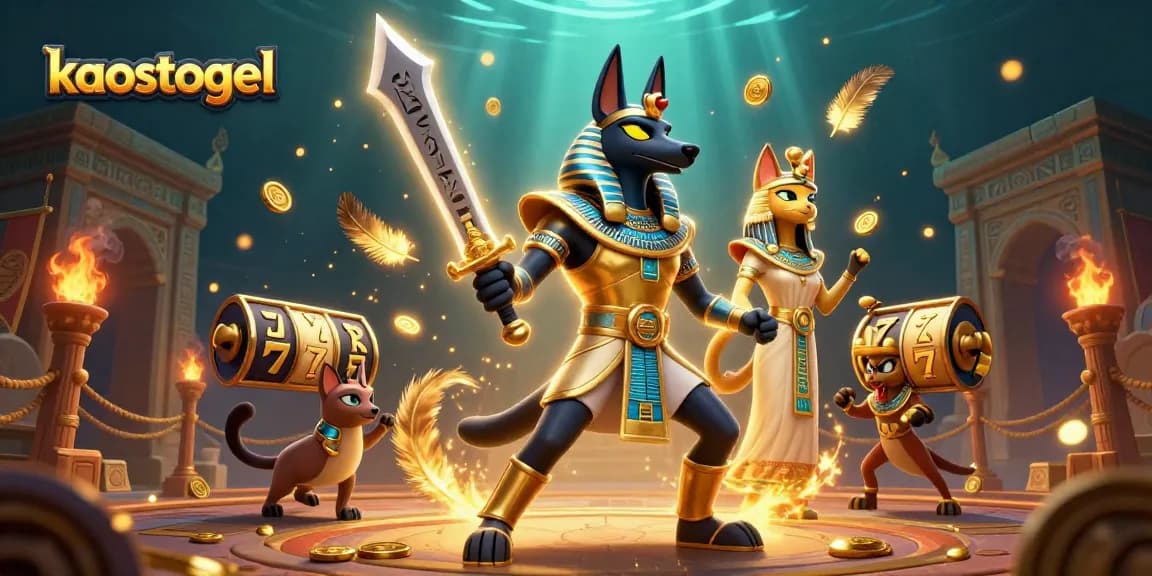 Engage in thrilling kaostogel gameplay with vibrant ancient characters and dynamic betting visuals.