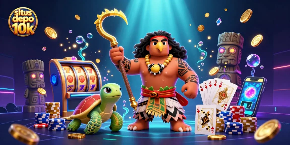 Menangkan jackpot di situs depo 10k dengan permainan slot yang seru dan deposit rendah.