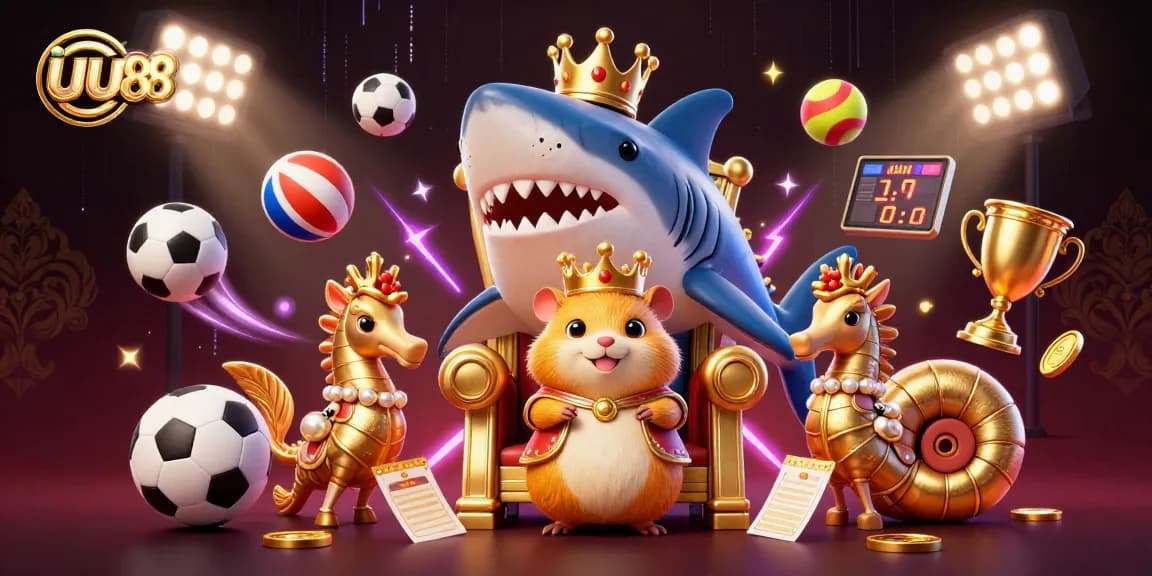Engage in thrilling sports betting and gaming strategies at uu88 with vibrant action-packed scene.