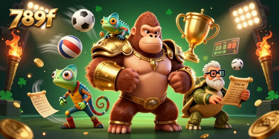 Engage with 789f's thrilling sports betting scene featuring dynamic characters and game elements.