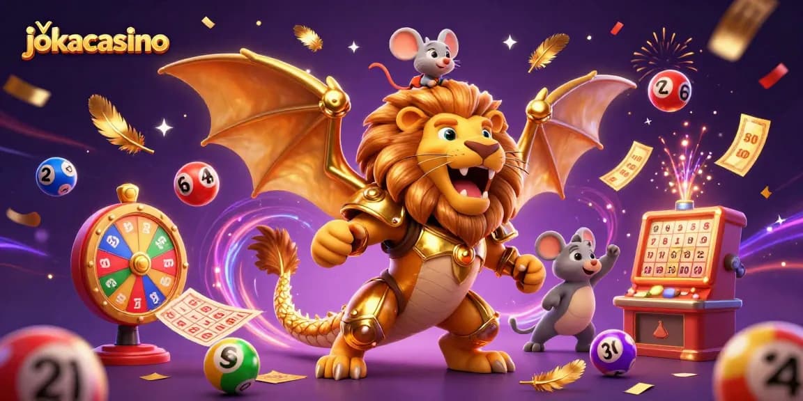 Experience thrilling winnings at jokacasino with vibrant lottery excitement and magical energy.