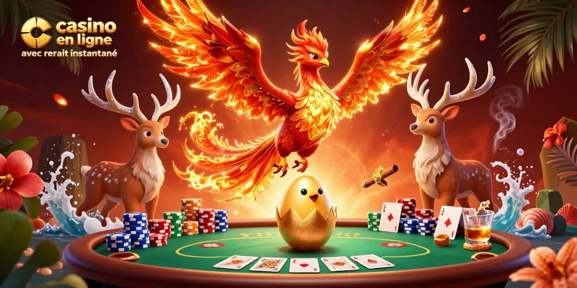 Profitez des jeux de casino en ligne avec retrait instantané et une expérience de jeu dynamique et passionnante.