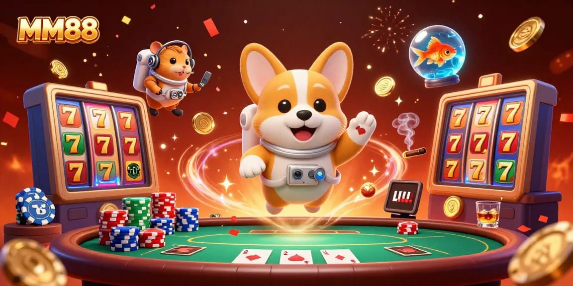 Experience the thrilling MM88 casino with vibrant slots and poker excitement!