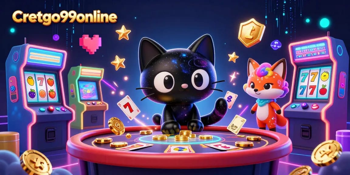 Engage with exciting gaming action at cretgo99online featuring captivating characters and vibrant casino elements.