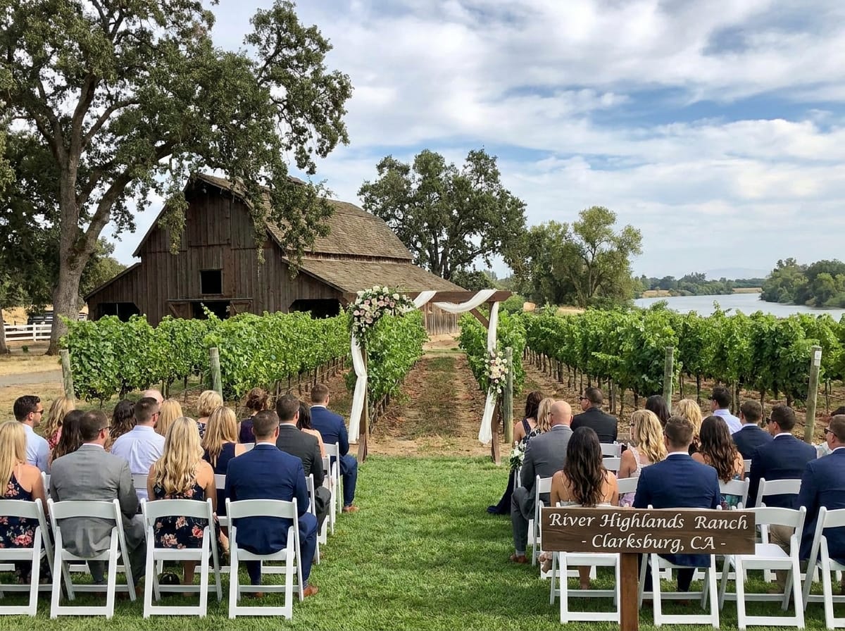 Vineyard wedding venue near sacramento – Romantic Weddings at Silt Wine Company Vineyard wedding venue near sacramento