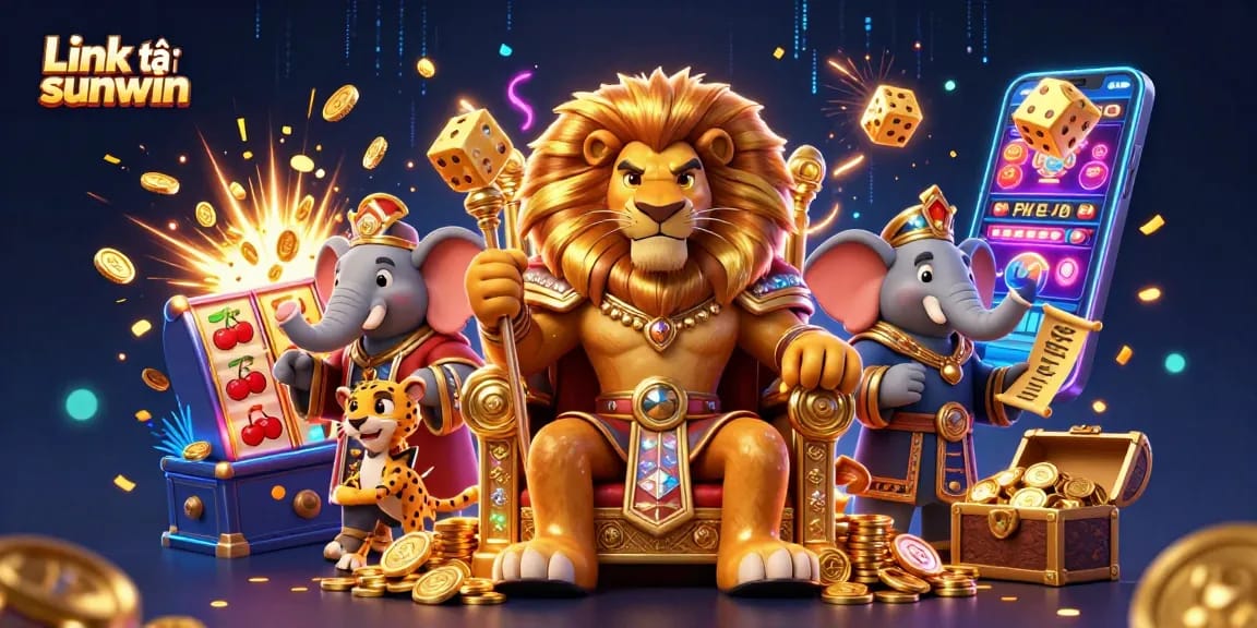 Get the Link tải sunwin and join the gaming adventure with exciting 3D casino characters!