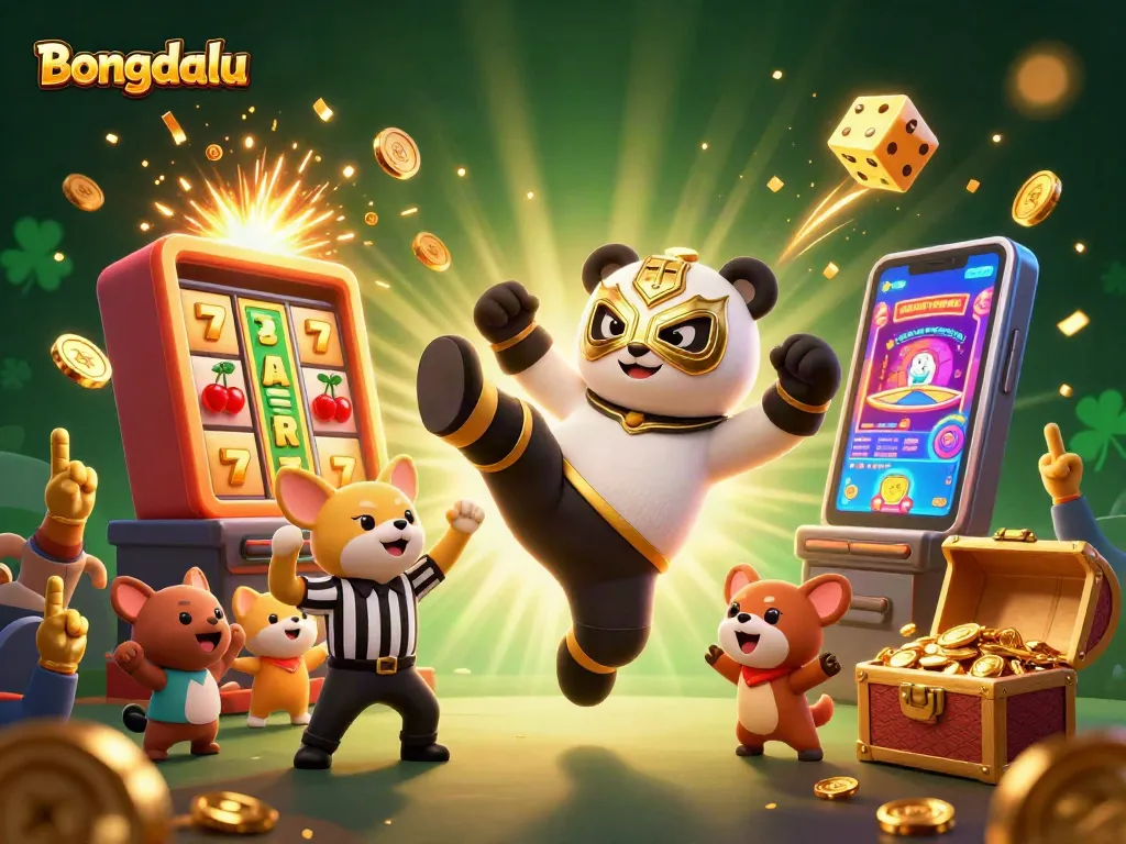 Experience thrilling wins with Bongdalu's exciting casino action featuring vibrant animal characters and dynamic gaming elements.