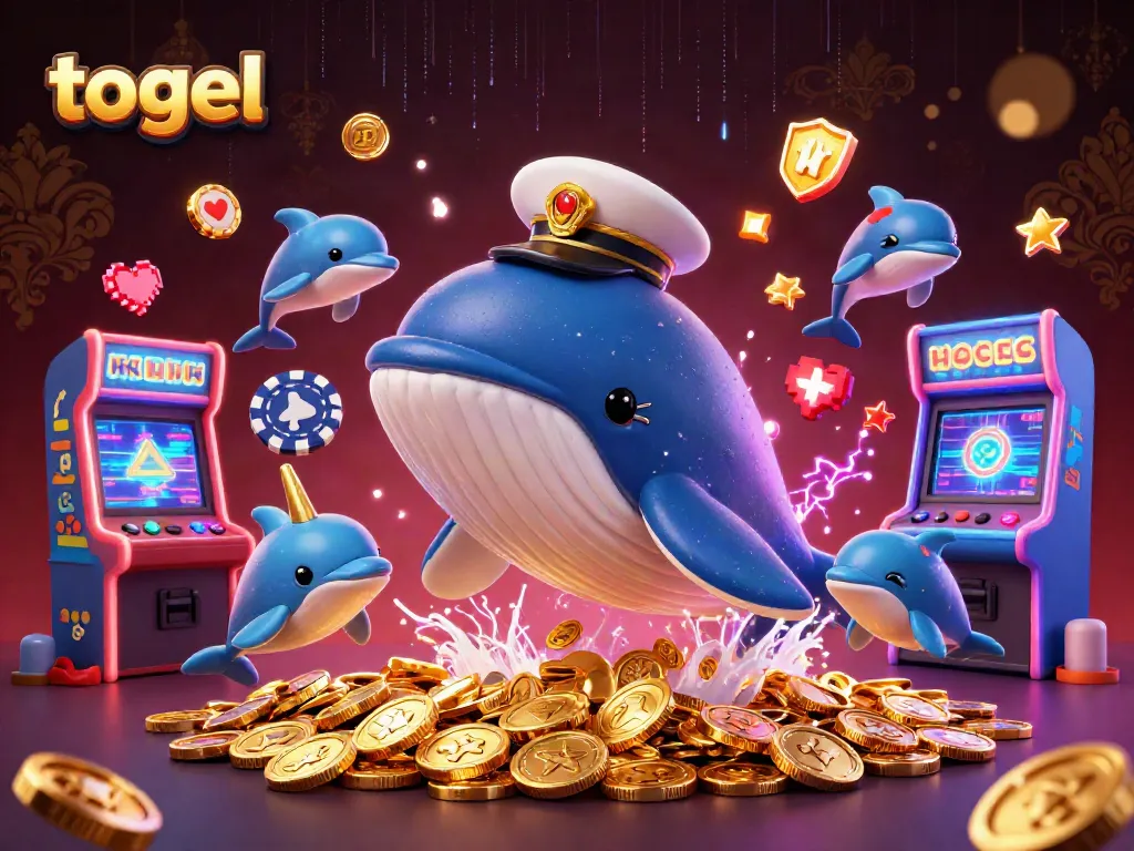 Mengelola togel dengan bijak dan aman dalam dunia perjudian online, tampil bersama simbol kasino yang ceria.