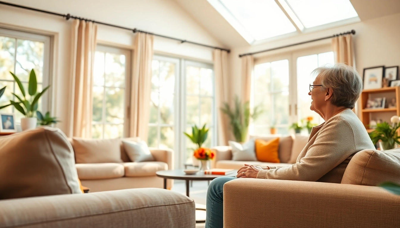 Explore individualised living options in a cozy, supportive environment showcasing a caregiver-client interaction.