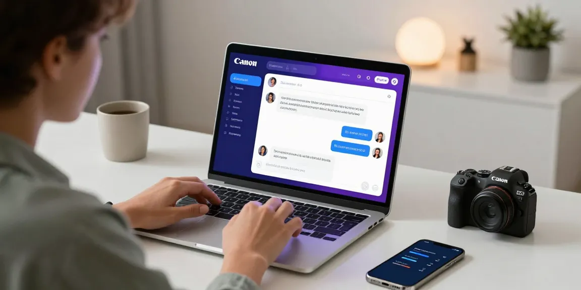 Engaging ai nsfw chat interface on modern workspace laptop.